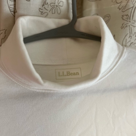 Vintage L.L. Bean White Cotton Apparel - Picture 4 of 5